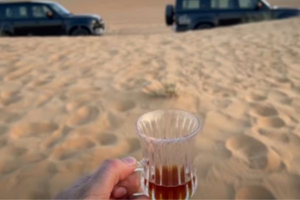 BBQ Dinner at VIP Camp